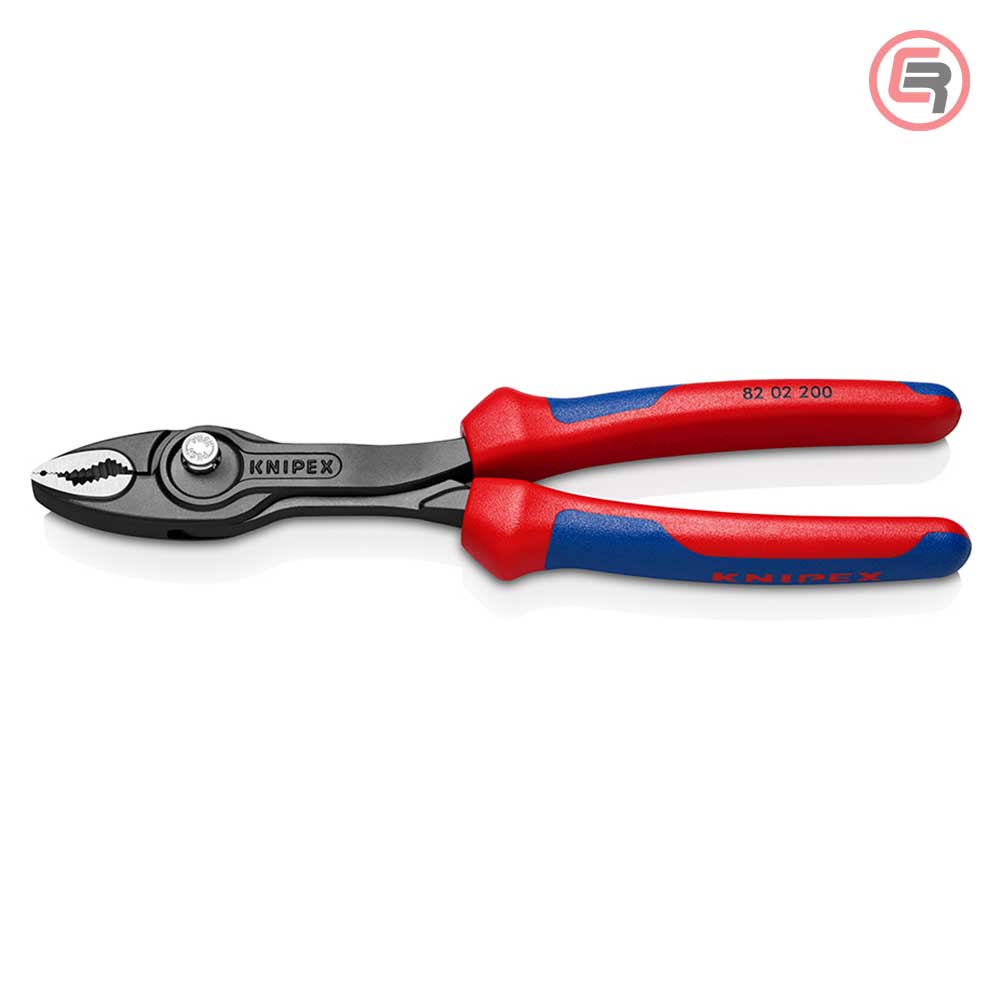 knipex-8202200-00-1-crom Knipex Kliješta TwinGrip Univerzalna 200 mm – 82 02 200 - Slika 1