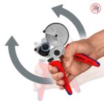 Knipex Kliješta Za Rezanje Kompozitnih i Plastičnih Cijevi do fi 26 mm - 90 25 25 - Slika 6
