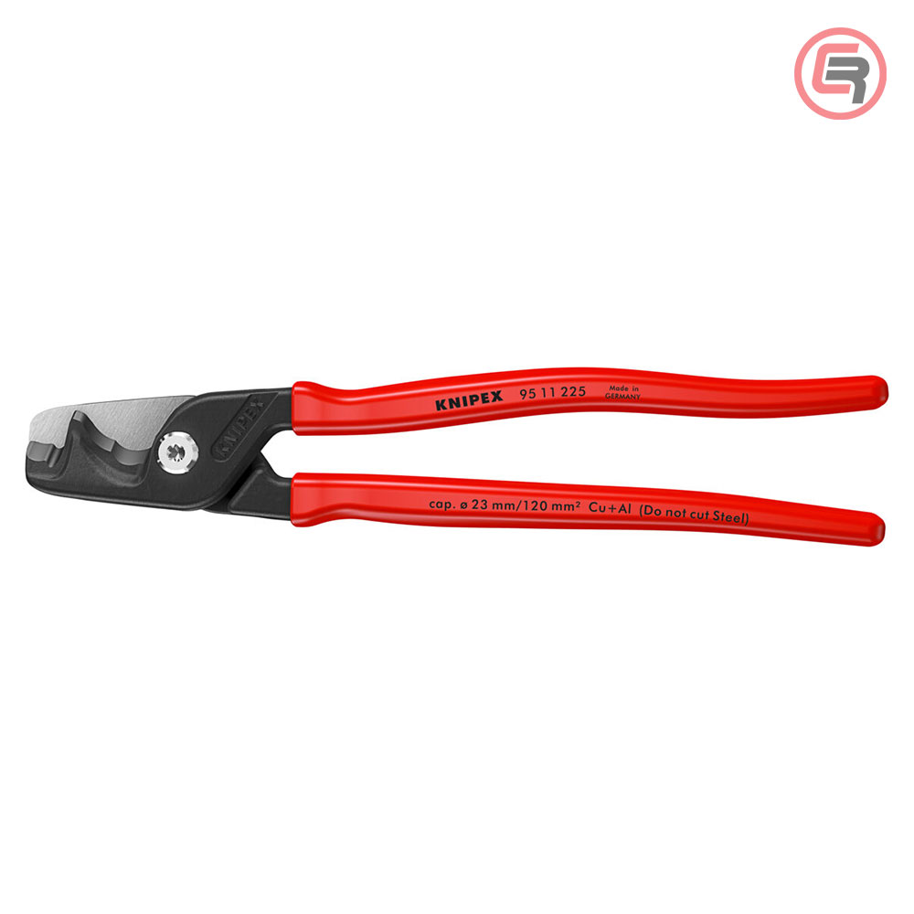 knipex-9511225-00-3-crom Knipex Škare Makaze 225mm Za Kablove StepCut XL fi 23mm / 120mm2 – 95 11 225 - Slika 1