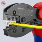 Knipex Kliješta Za Presanje Kabl Stopica Neizoliranih 0,5-6,0 mm2 PreciForce – 97 52 35 - Slika 5