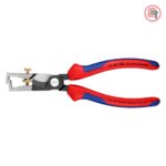 Knipex Kliješta Za Skidanje Izolacije StriX 180mm Sa Makazama Za Kablove - 13 62 180 - Slika 3