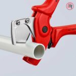 Knipex Kliješta Za Rezanje Plastičnih Cijevi i Crijeva PlastiCut do fi 25 mm - 90 20 185 - Slika 4