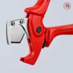 Knipex Kliješta Za Rezanje Plastičnih Cijevi i Crijeva PlastiCut do fi 25 mm - 90 20 185 - Slika 5