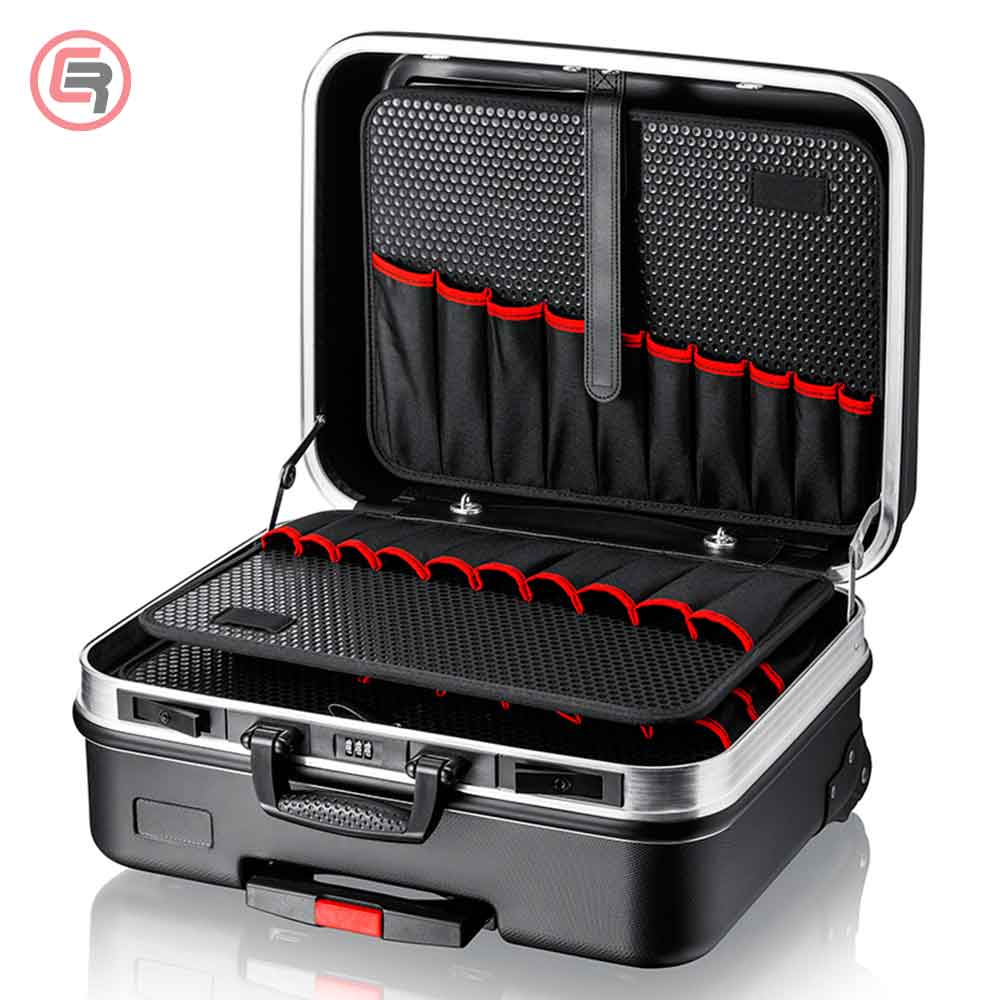 knipex-kofer-002106LE-00-2-crom Knipex Kofer Za Alat BIG BASIC MOVE Sa Pregradama 430x280x515mm - 00 21 06 LE - Slika 1