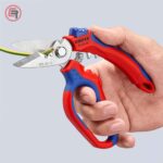 Knipex Škare Makaze Ugaone 45* Za Električare 180 mm - 95 05 20 SB - Slika 7