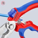 Knipex Škare Makaze Ugaone 45* Za Električare 180 mm - 95 05 20 SB - Slika 8
