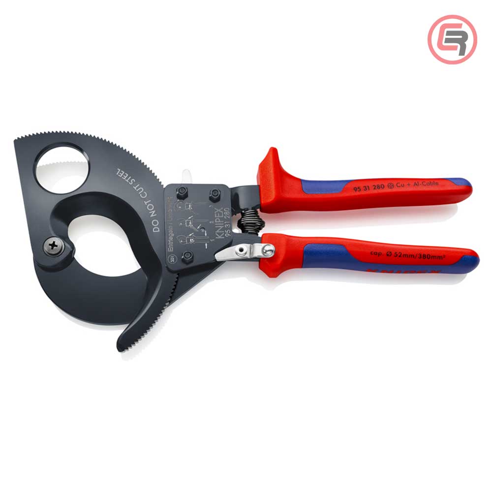 knipex-makaze-za-kablove-9531280-00-1-crom Knipex Škare Makaze 280mm Za Kablove fi 52mm / 380mm2 - 95 31 280 - Slika 1