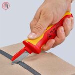 Knipex Nož Za Kablove 50 / 190mm 1000V - 98 54 - Slika 5