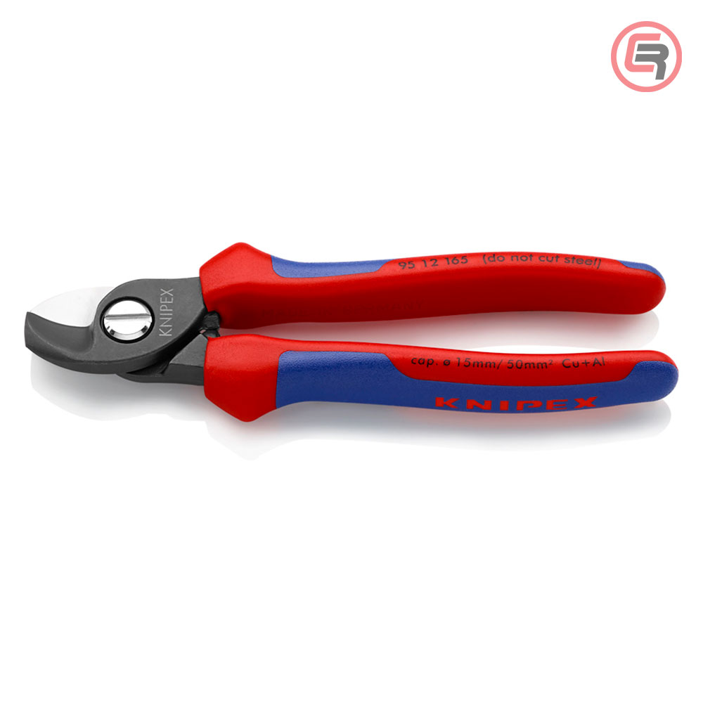 knipex-skare-9512165-00-1-crom Knipex Škare Makaze 165mm Za Kablove 50mm2 - 95 12 165 - Slika 1