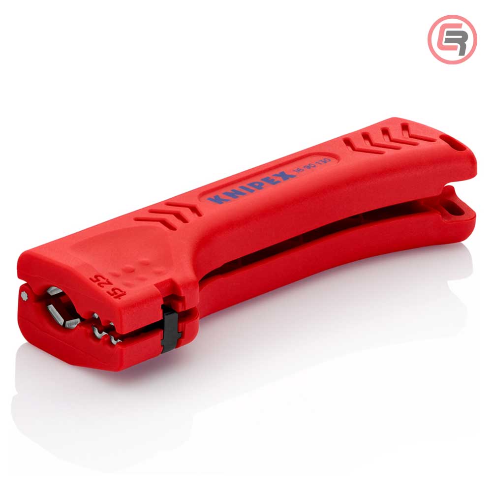 knipex-skidac-izolacije-1690130SB-00-1-crom Knipex Skidač Izolacije Sa Industrijskog i Građevinskog Kabla 130mm - 16 90 130 SB - Slika 1
