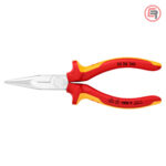 Knipex Kliješta Poluokrugla Špicasta Ravna 160mm 1000V – 25 06 160 - Slika 3