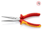 Knipex Kliješta Poluokrugla Špicasta Ravna 200mm 1000V – 26 16 200 - Slika 2
