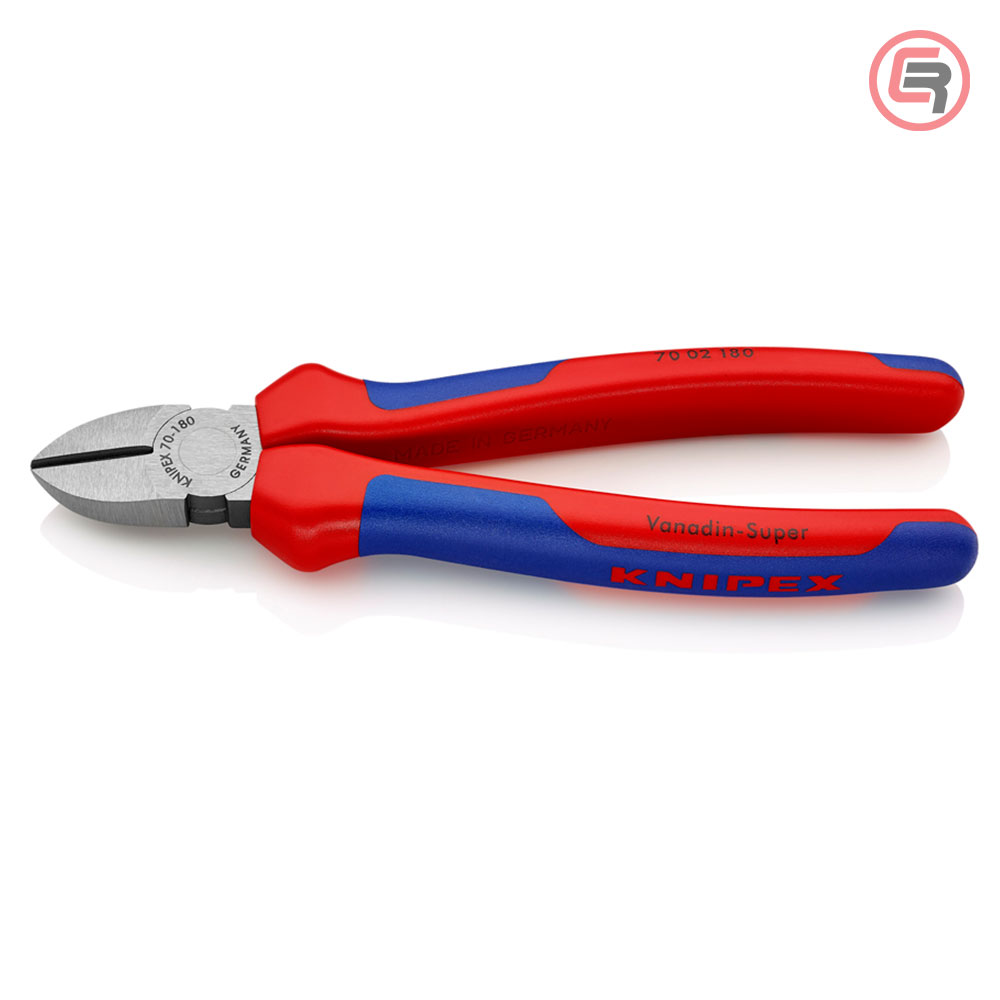 knipex_klijesta_7002180-00-1_crom Knipex Kliješta Bočna Sječa - Sječice 180mm - 70 02 180 - Slika 1