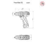 Metabo Bušilica-Odvijač Aku PowerMaxx BS Basic 12V 1xAKU (2,0Ah) LC 12 U Torbi – 600079500 - Slika 8