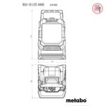 Metabo Svjetiljka Za Gradilište BSA 18 LED 4000 (bez baterija i punjača) - 601505850 - Slika 8