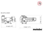 Metabo Brusilica Stolna BS 200 Plus Kružna / Tračna 200mm / 600W - 604220000 - Slika 7