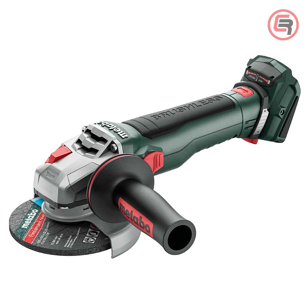 metabo-brusilica-kutna-aku-1305484S_51-crom Metabo Brusilica Aku WB 18 LT BL 11 - 125 Quick Kutna 18 V 125 mm (bez baterija i punjača) – 613054850 - Slika 1