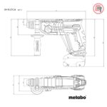 Metabo Čekić Kombinovani Aku KH 18 LTX 24 / 18V (bez baterija i punjača) – 601712850 - Slika 3
