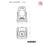 Metabo Svjetiljka Za Gradilište BSA 12 - 18 LED 2000 (bez baterija i punjača) - 601504850 - Slika 7