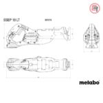 Metabo Pila Lisičji Rep – Recipročna SSEP 18 LT 18V (bez baterija i punjača) + metaBOX – 601616840 - Slika 5
