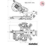 Metabo Pila Kružna KGS 216 M Za Kutno Rezanje Potezna 216 mm / 1,5 kW – 613216000 - Slika 13