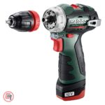 Metabo Bušilica-Odvijač Aku PowerMaxx BS BL Q 12V 2xAKU (2,0Ah) LC 40 + Kofer – 601749500 - Slika 6