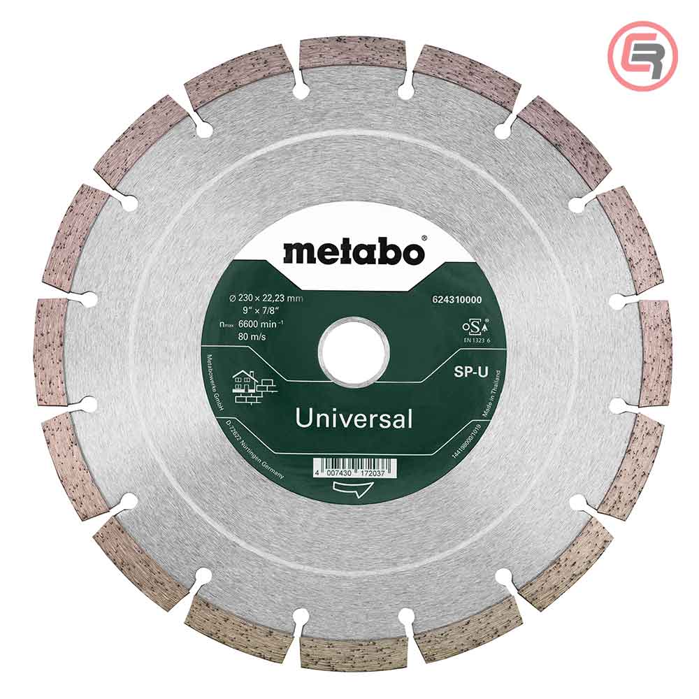 metabo-rezna-ploca-2431000S_51-crom Metabo Dijamantna Rezna Ploča Universal 230 x 22,23 mm SP/U - 624310000 - Slika 1
