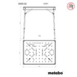 Metabo Stol Višenamjenski Sklopivi MWB 100 - 626991000 - Slika 13