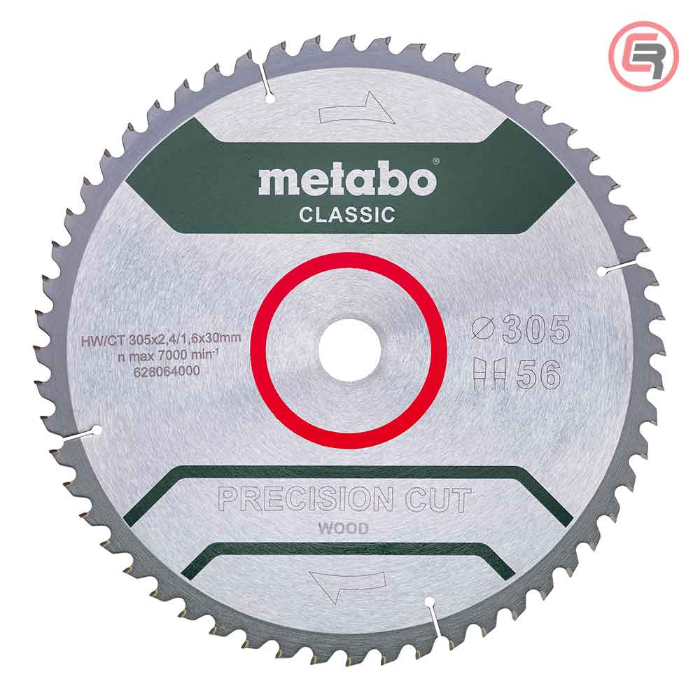 metabo_2806400S_51_crom Metabo List Kružne Pile 305 x 2,4 / 1,6 x 30 / Z = 56 Precision Cut Wood Classic - 628064000 - Slika 1
