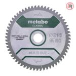 Metabo List Kružne Pile 216x2,4/1,8x30 / Z=60 Multi Cut Classic - 628066000