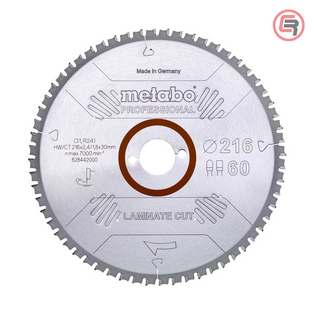 metabo_2844200s_51_crom Metabo List Kružne Pile Za Laminat 216 x 2,4 / 1,8 x 30 / Z = 60 Laminate Cut Professional – 628442000 - Slika 1