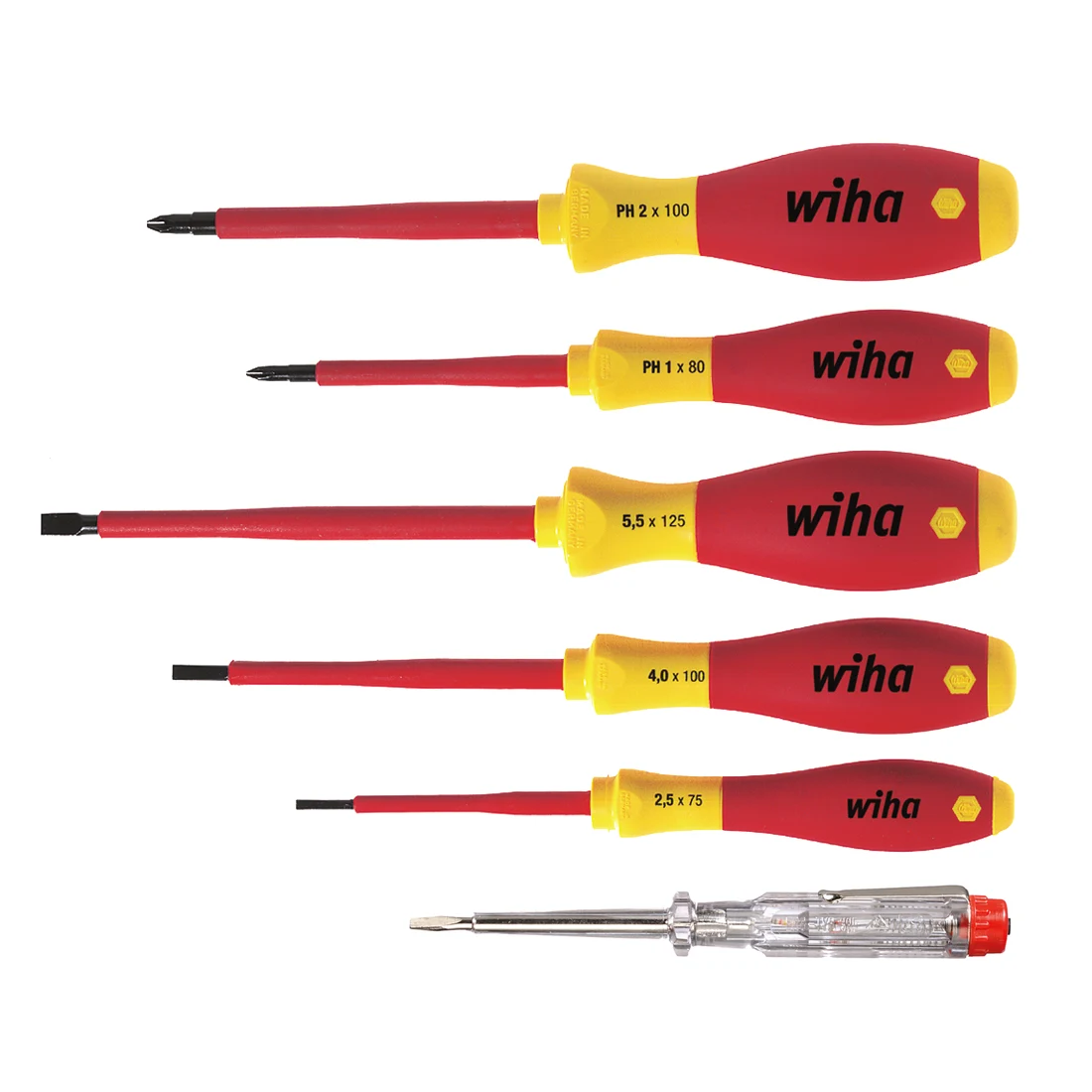 wiha-41489 IZVIJAČ SET 6/1 SOFTFINISH VDE WIHA 41489 - Slika 1