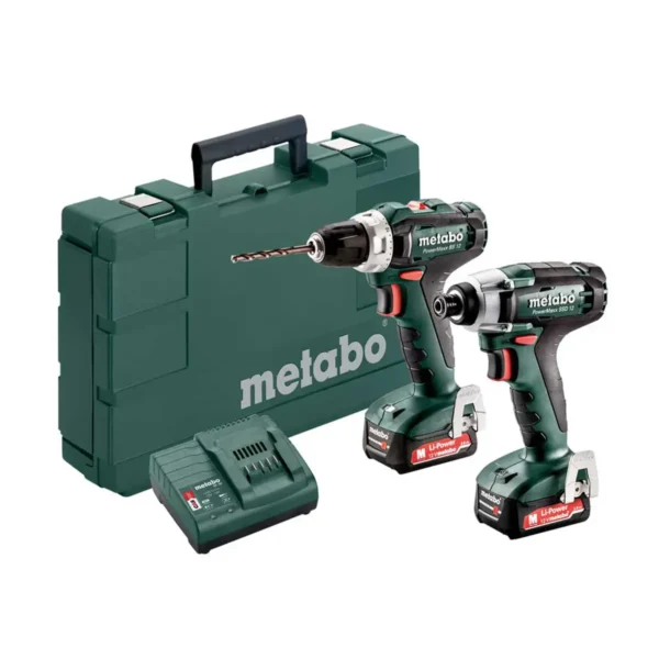 metabo combo set 2.7.1 12 v powermaxx 12 + powermaxx ssd 12