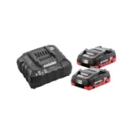 netabo set baterija se 18 v / 2×4.0 ah lihd + punjač asc 55
