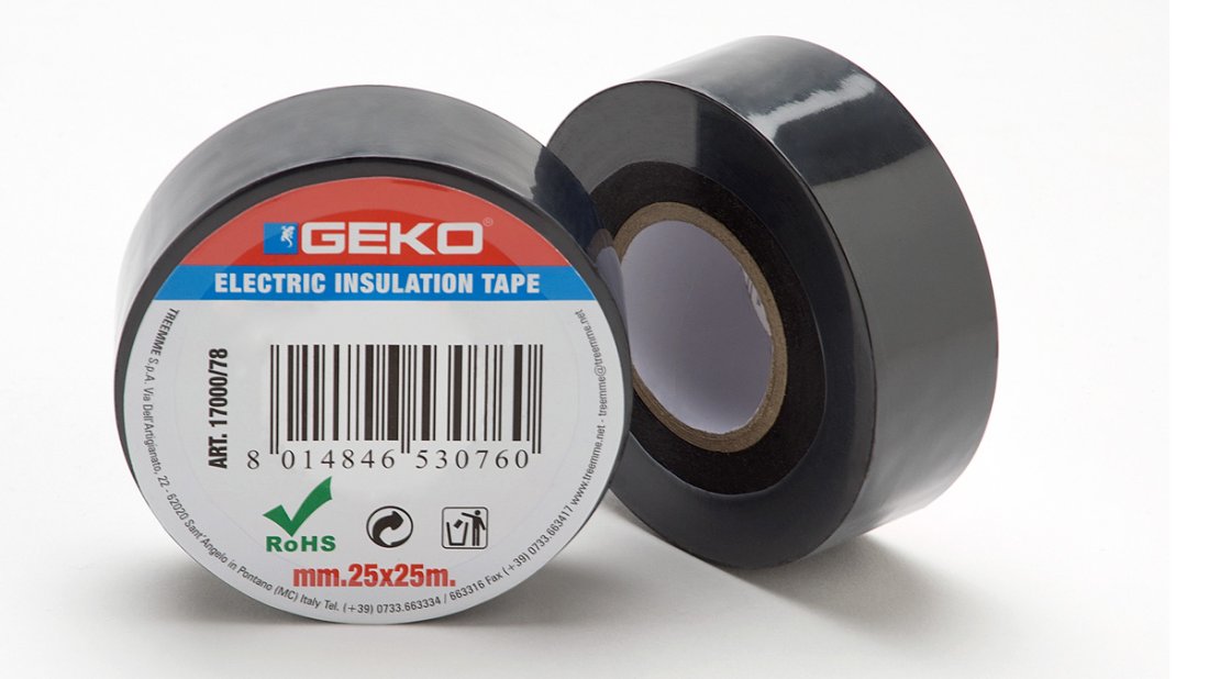 001167_2 GEKO IZOLIR TRAKA CRNA - Slika 1