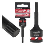 TVARDY SPLINE 1/2" M6 CR-MO udarna utičnica