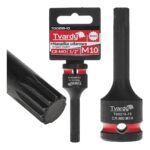 TVARDY Nasadka udarowa SPLINE 1/2" M10 CR-MO