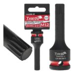 TVARDY SPLINE 1/2" M12 CR-MO udarna utičnica