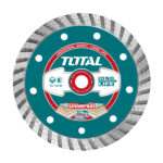 TOTAL turbo dijamantna rezna ploča 125(5″)X22mm / 10mm (TAC2131253)