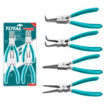 TOTAL 4-dijelni set šiljastih produženih kliješta 180mm (THT114041)