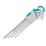 TOTAL 9-dijelni set imbus ključeva LONG / INDUSTRIAL (THT106191)