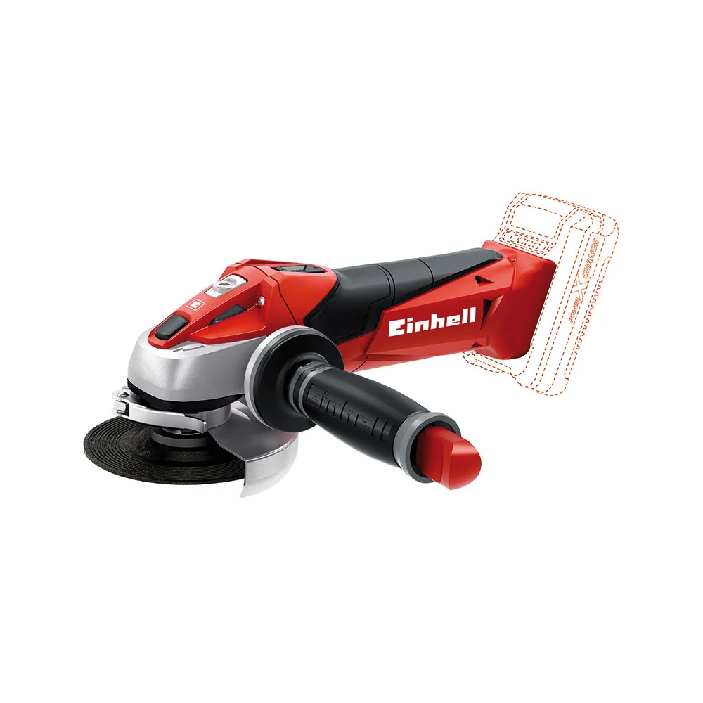 A020-4431110.jpg Einhell aku ugaona kutna brusilica Power X-Change TE-AG 18 Li-Solo - Slika 1