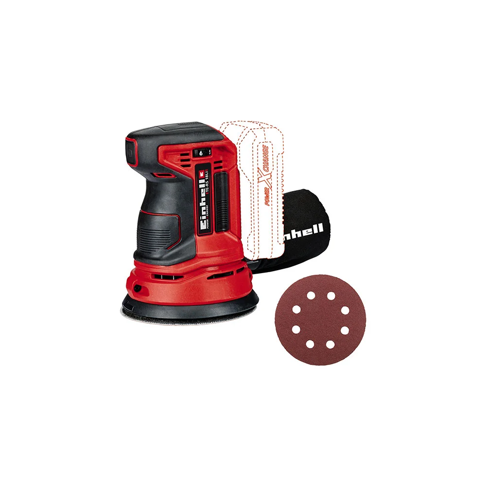 A020-4462010-1.jpg Einhell aku rotaciona ekscentrična brusilica Power X-Change TE-RS 18 Li – Solo - Slika 1