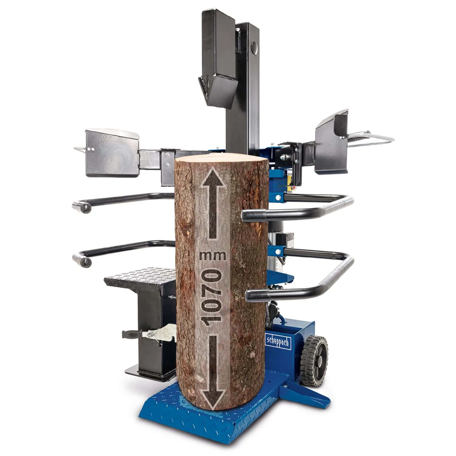 Compact_8_keyfact_meterholz.jpg Scheppach vertikalni cjepač za drva COMPACT – 8T - Slika 1