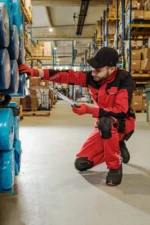 Radne hlače PACIFIC FLEX crvene - Slika 2