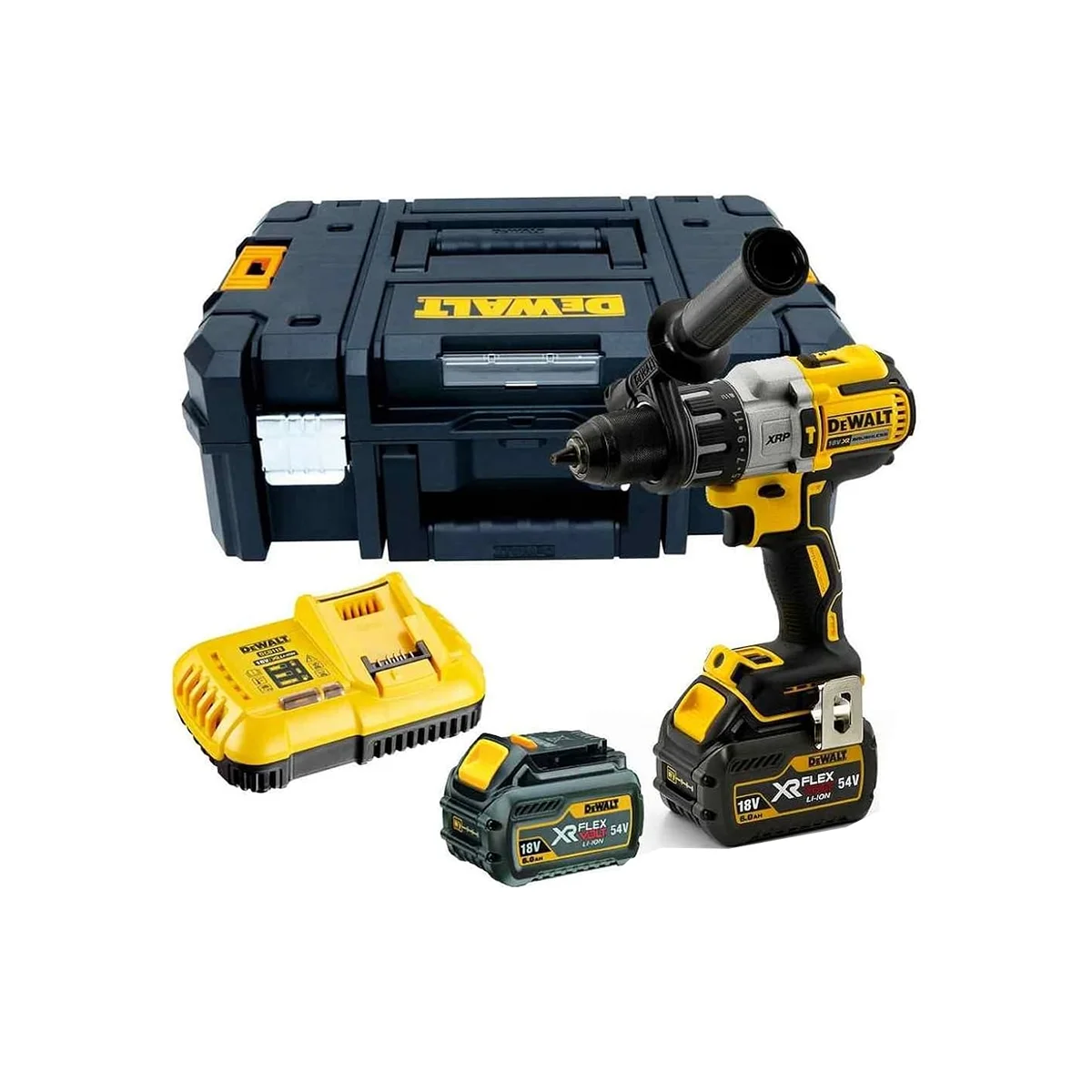 DCD991T2-5 DeWalt aku bušilica Premium BRUSHLESS 18/54V 2×6.0Ah DCD991T2 - Slika 1
