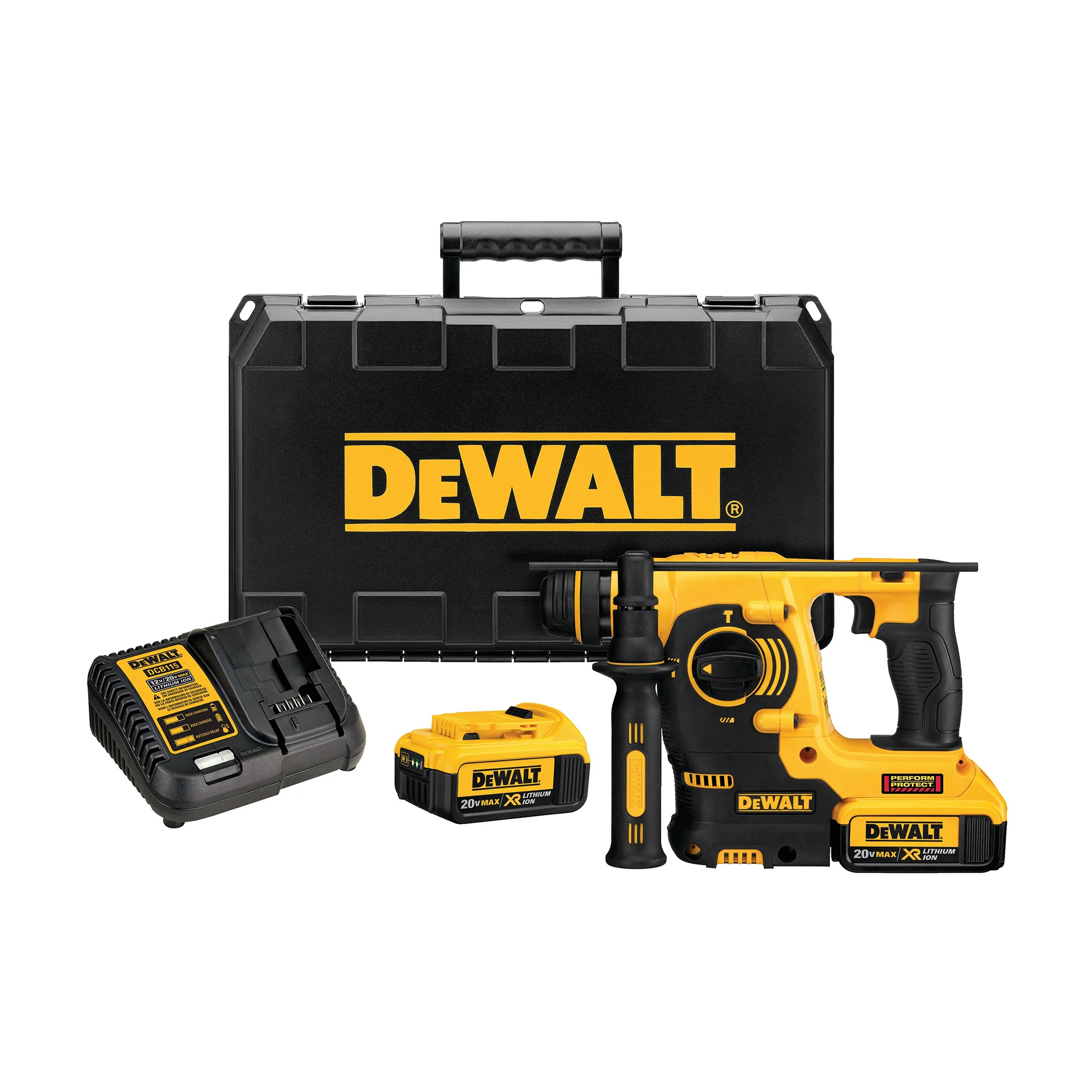DCH253M2_K1.jpg DeWALT aku elektro-pneumatski čekić DCH253M2 SDS+ 2.1J - Slika 1