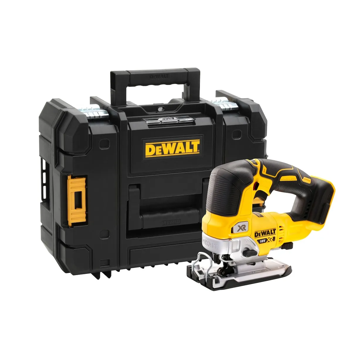 DCS334NT DeWalt aku ubodna pila BRUSHLESS 18V u TSTAK koferu DCS334NT-Solo - Slika 1