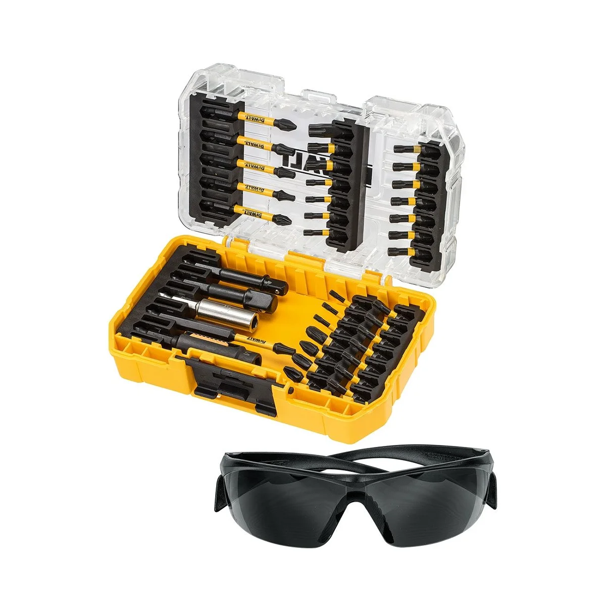 DT70733T DeWALT 38-dijelni set bitova + zaštitne naočale DT70733T-QZ - Slika 1