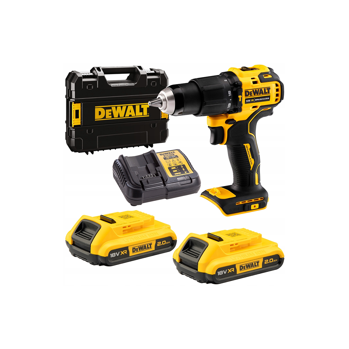 DeWALT-aku-busilica-odvijac-Brushless-DCD709D2T DeWALT aku bušilica odvijač Brushless DCD709D2T-QW - Slika 1